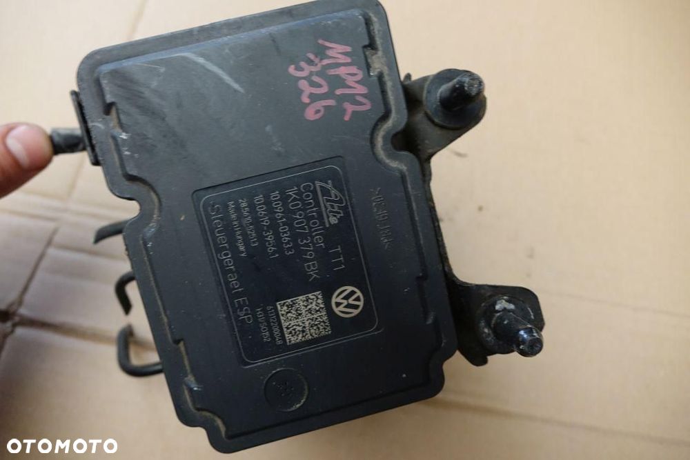 POMPA ABS ESP STEROWNIK VOLKSWAGEN GOLF VI 1K0907379BK - 3