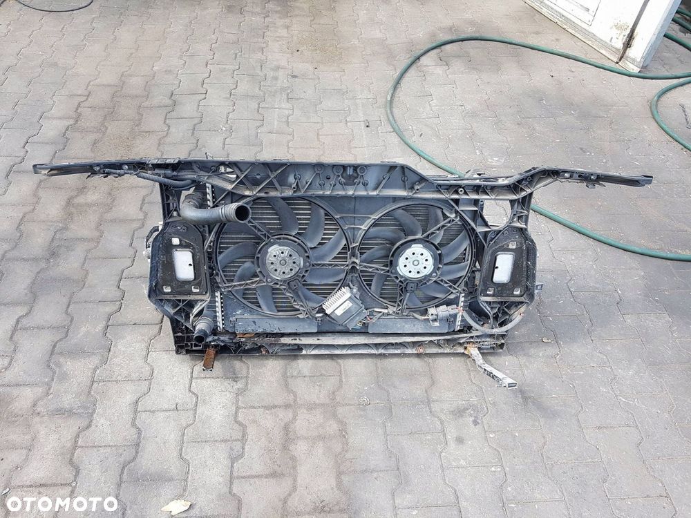 AUDI A4 B8 LIFT 11-15r 2.0 TDI PAS PRZEDNI CHŁODNICE WENTYLATORY MANUAL - 3