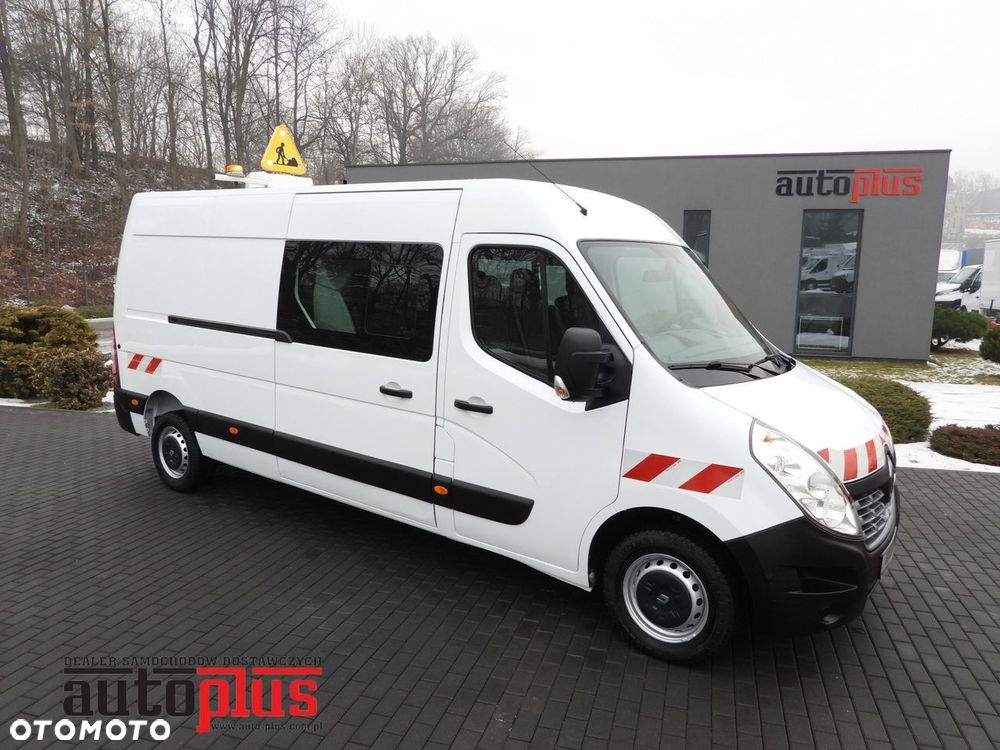 Renault MASTER FURGON BRYGADÓWKA 7 MIEJSC TEMPOMAT KLIMATYZACJA  130KM - 2