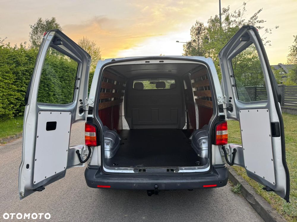 Volkswagen TRANSPORTER L2H1 Długi Klima Tempomat Furgon 3os. Rury Pdc Hak Serwis - 14
