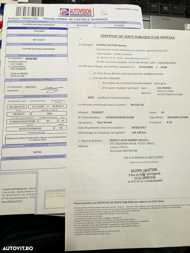 Peugeot 3008 THP 165 EAT6 Stop & Start Allure - 31