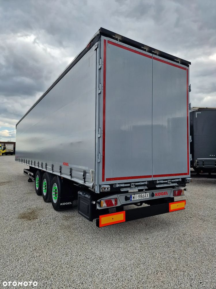 Kögel FIRANKA - SAF - OŚ PODNOSZONA - JAK NOWA - MAŁY PRZEBIEG - 10