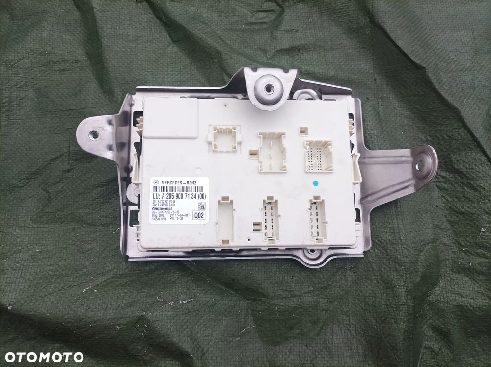 Mercedes C Klasa W205 moduł sterownik szyberdachu A2059007134 - 1