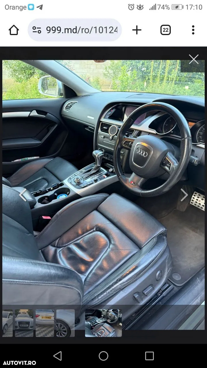 Audi A5 Cabrio 3.0 TDI DPF quattro S troni - 3