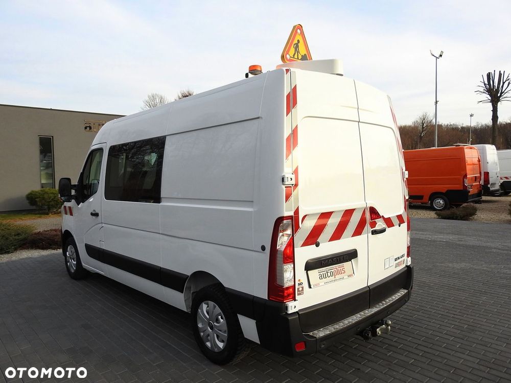 Renault MASTER FURGON BRYGADÓWKA  7 MIEJSC TEMPOMAT KLIMATYZACJA LEDY  135KM - 11