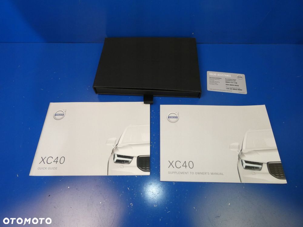 VOLVO XC40 INSTRUKCJA OBSŁUGI ETUI KSIĄŻKA - 1