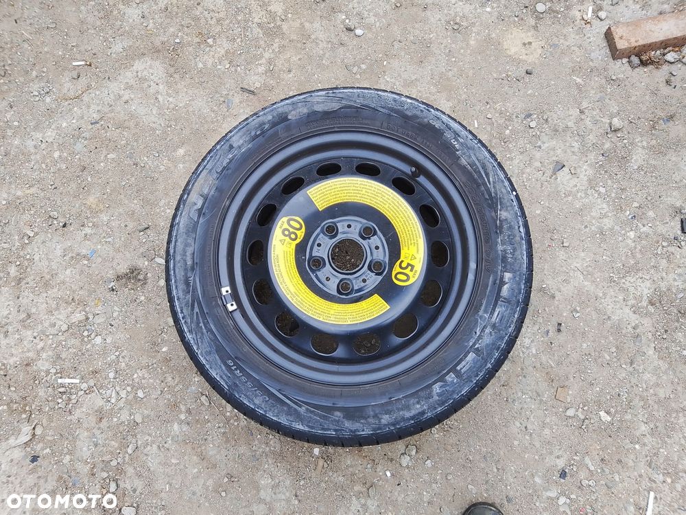 koło dojazdowe 16" skoda superb iii 5x112 et46 5q0601027m/p - 1