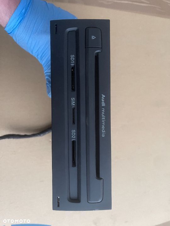 Czytnik Zmieniarka Jednostka Harman NAVI MMI Audi A8 D4 4H0035746e - 1