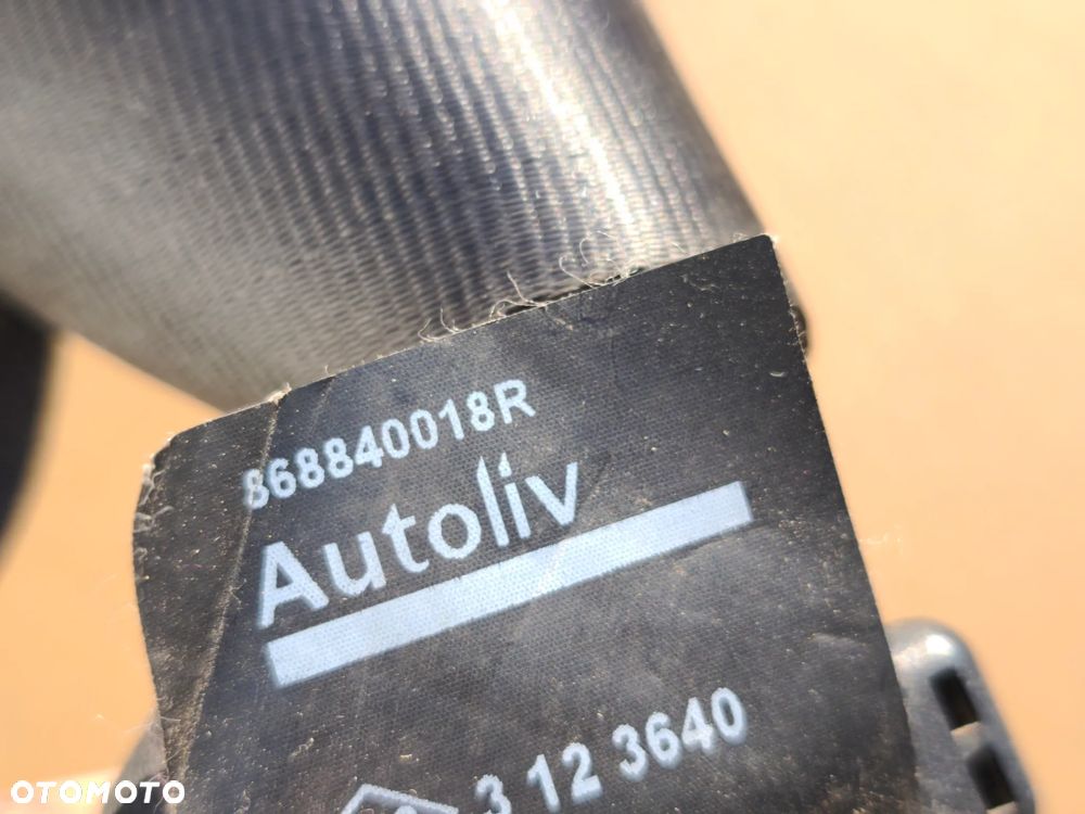 Pas bezpieczeństwa lewy Renault Master III IV 868840018R dobry orginał - 4