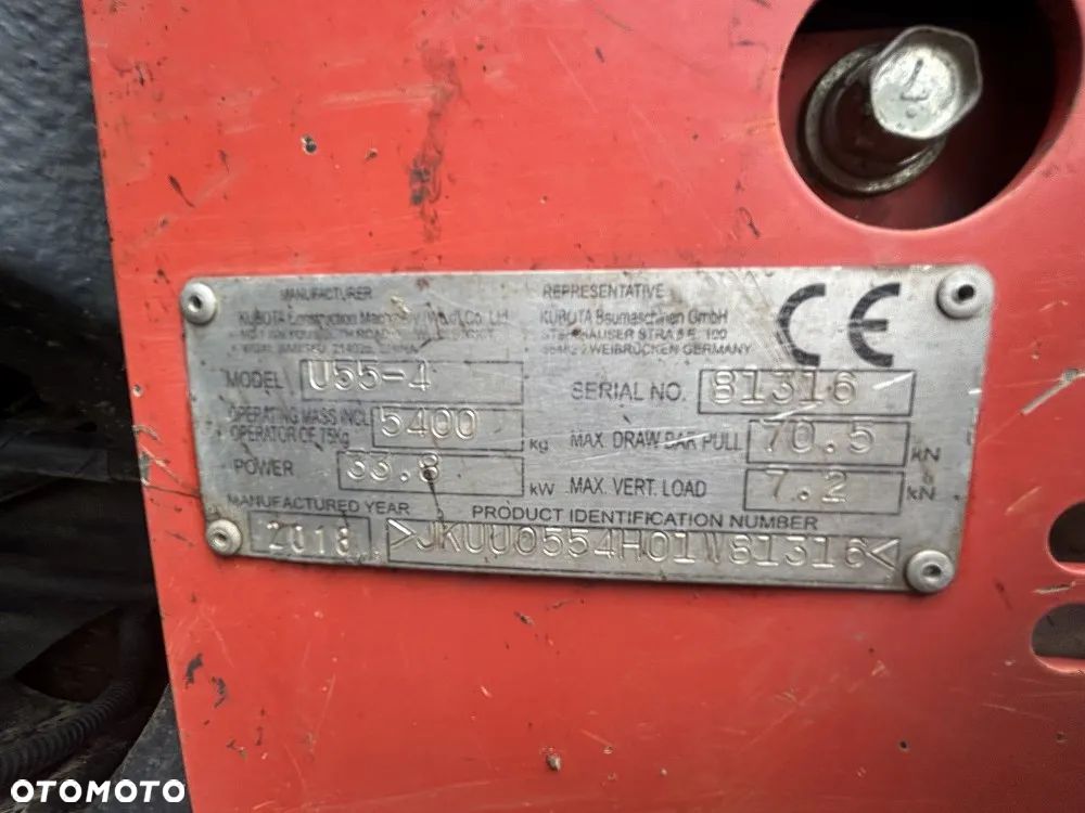 Kubota U55 - 2