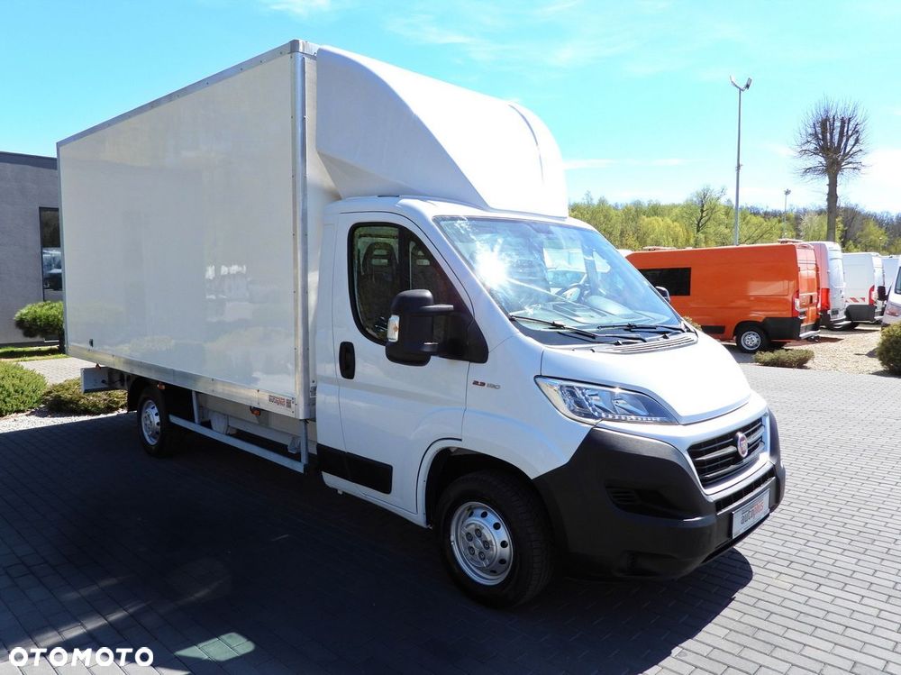 Fiat DUCATOKONTENER9PALETTEMPOMATNAWIGACJALEDYKLIMATYZACJA130KM - 5