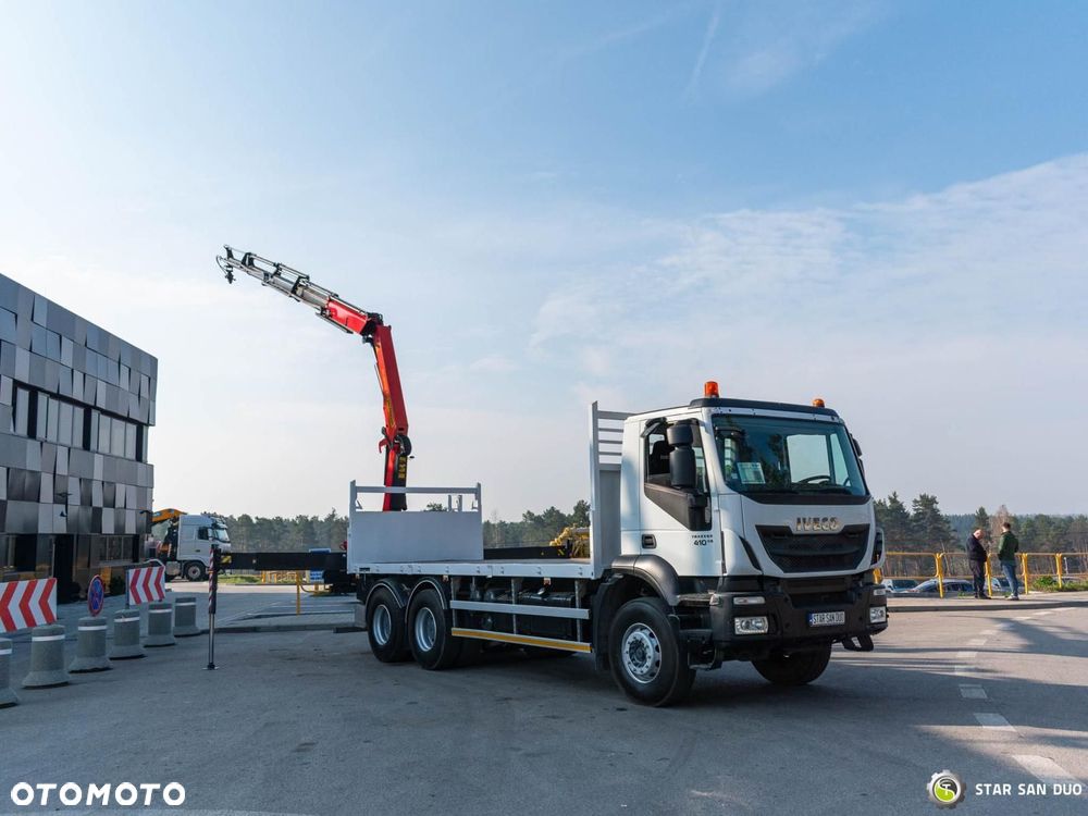 Iveco TRAKKER 410 6x4 Palfinger PK 18002 EH HDS Żuraw Rotator - 8