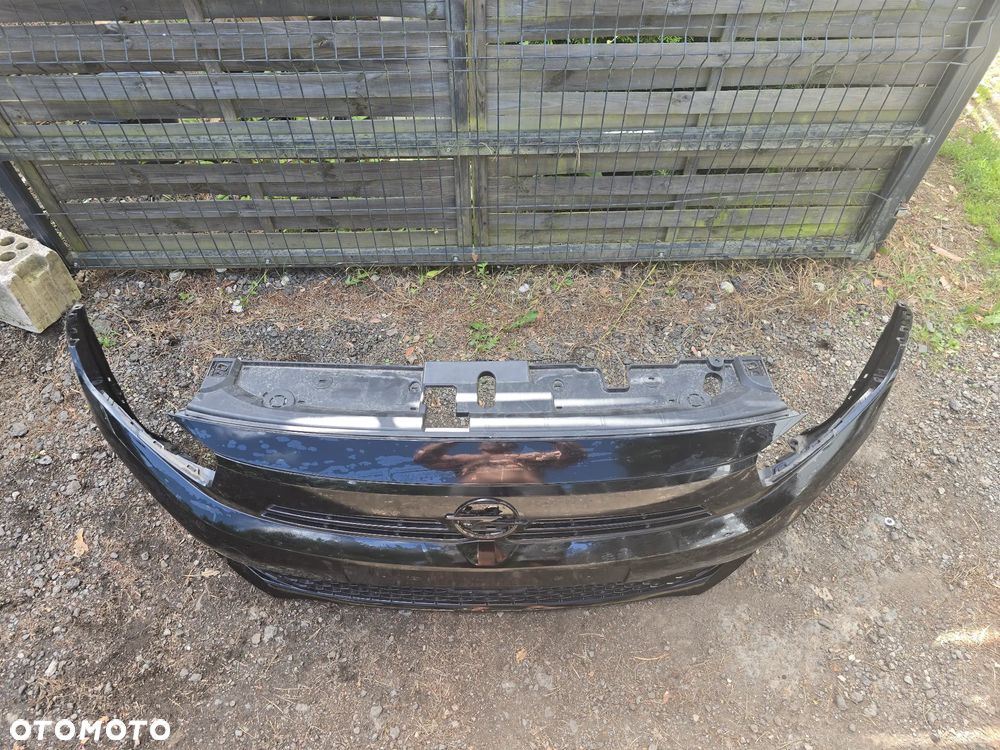 Opel corsa f lift zderzak przód ładny oryginał - 4