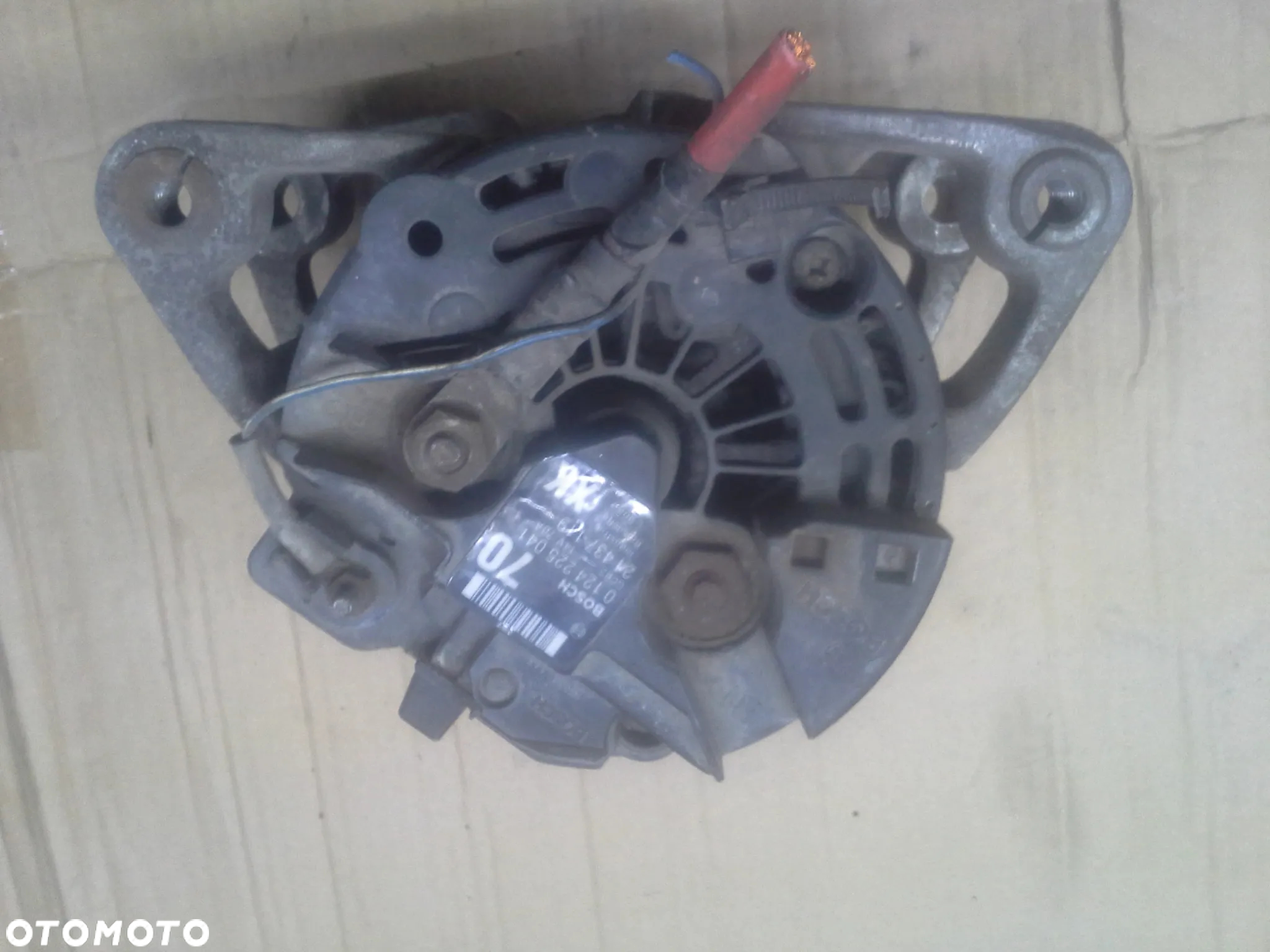 Alternator Opel Corsa C 1.2 16V 0124225041 14V 70A Bosch - 7