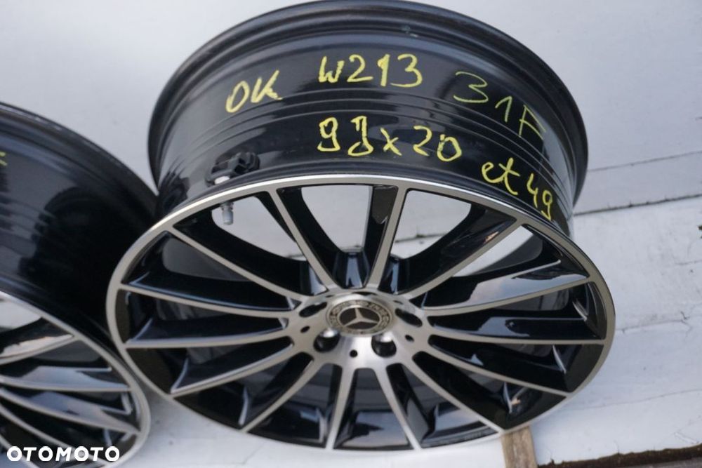 Mercedes W213 5x112 20 8J et43 9J et49 czujniki wysyłka 0,- - 14