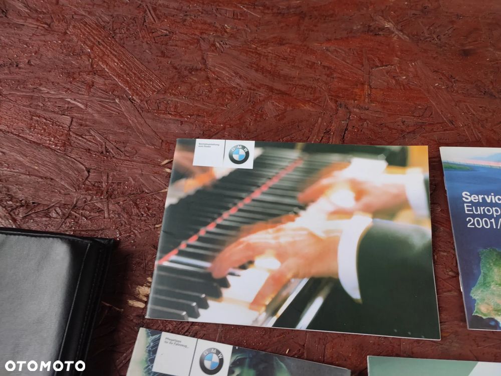 BMW E39 ORYGINALNY KPL. DOKUMENTÓW / INSTRUKCJE OBSŁUGI + POKROWIEC NA DOKUMENTY O NR. 9 789 718 OEM - 15
