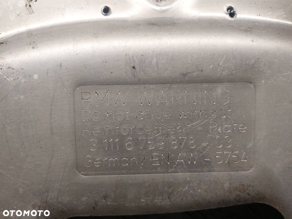 OSŁONA SILNIKA DOLNA BMW E60 520i 31116759878 - 2