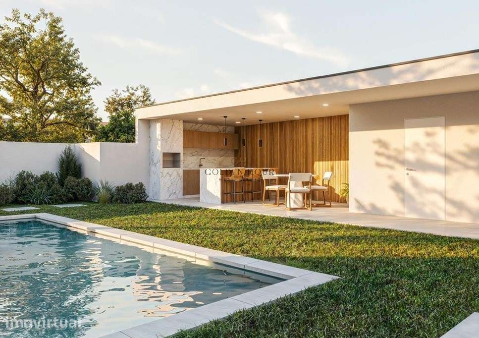 Moradia independente T3+1 com piscina e cozinha gourmet - Grande imagem: 4/24