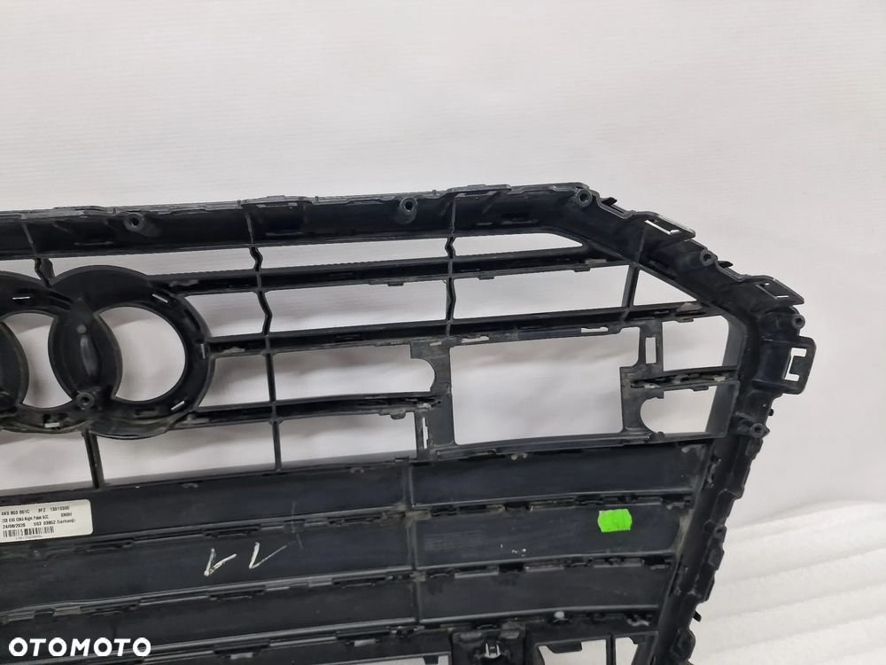 AUDI A6 C8 4K0 S-LINE 18- ATRAPA / GRILL PRZEDNI PRZÓD NA PDC BLACK CZARNY , NR 4K0853651 / 4K0853653 / 4K0853651C , NR AUKCJI GL61 - 25