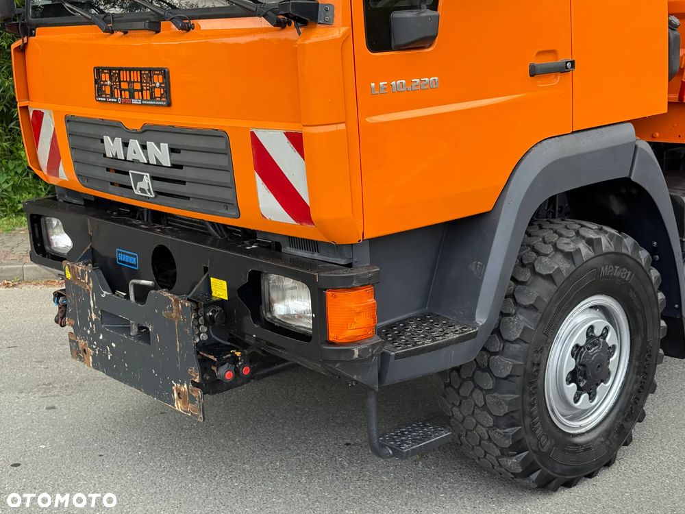 MAN * MAN 10-220 * Kiper Wywrotka Meiller * 4x4 * Zimowe Utrzymanie * Unimog * - 3