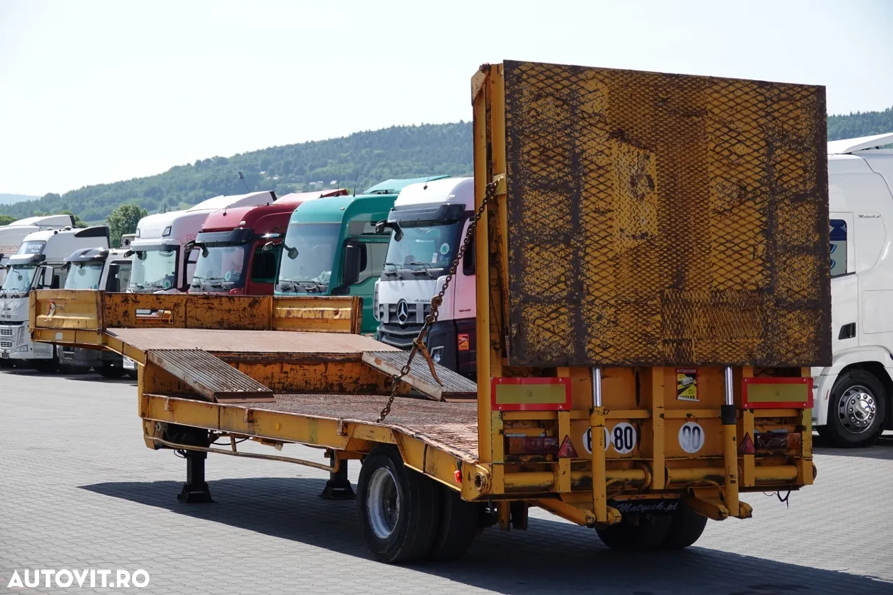 Louault CAMION LOUAULT / RAMPE HIDRAULICE / TROLIU / IMPORTAT - 7