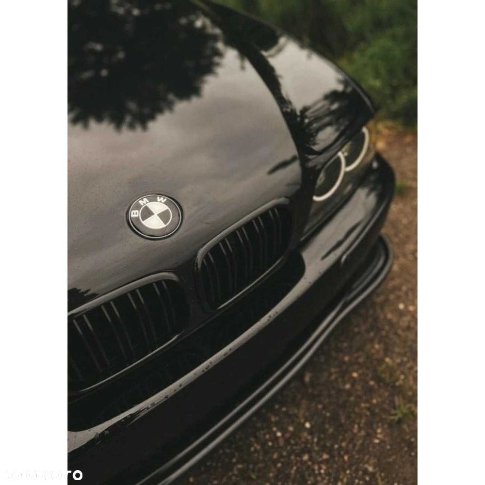 Krata chłodnicy (nerki) BMW E39 (1995-03) Czarny lakier/Podwójne - 6