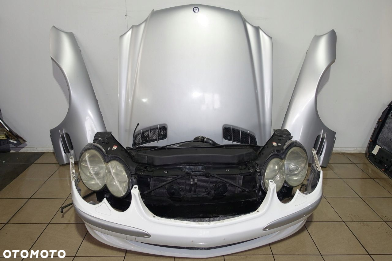 Mercedes R230 SL SL500 przód maska zderzak pas przedni wzmocnienie - 2