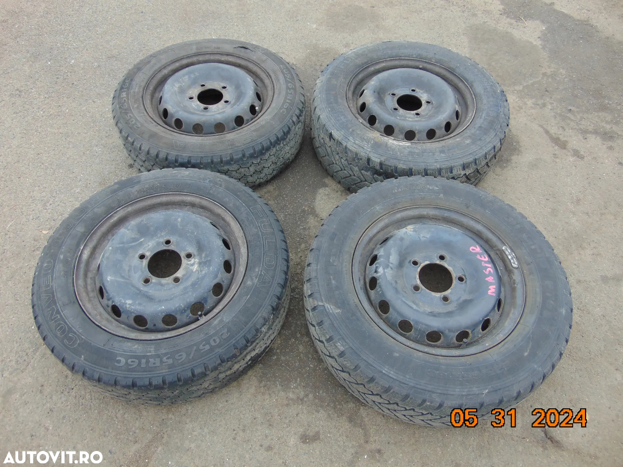 Roata rezerva Renault Master Opel Movano janta r16 - 2