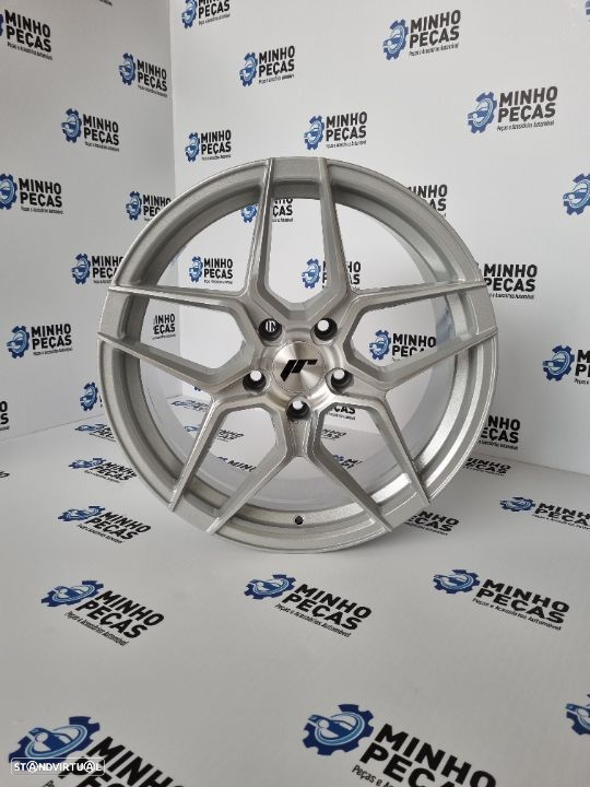 Jantes Japan Racing (JR34) em 19 Silver BMW - 8
