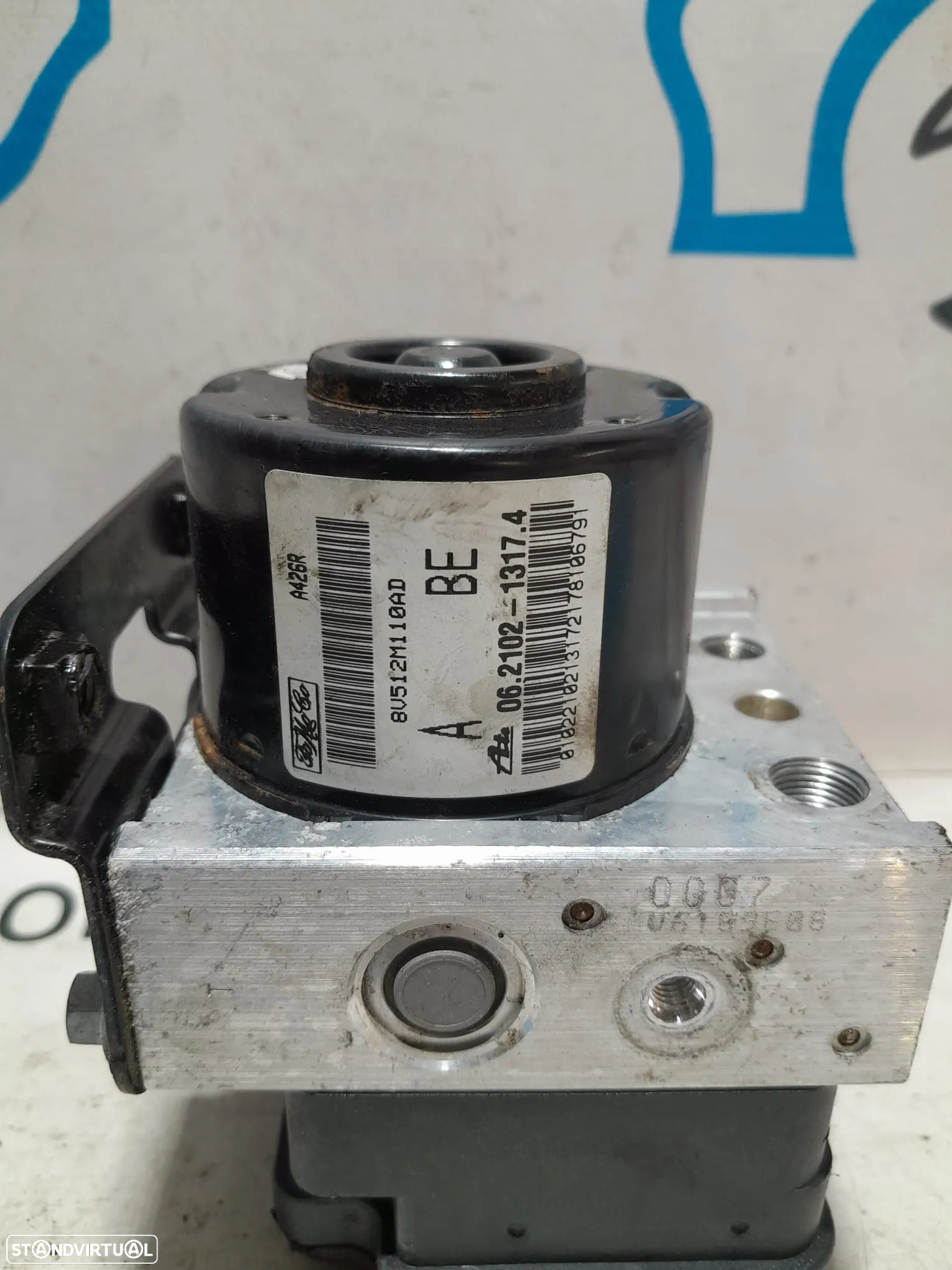 ABS MODULO BLOCO HIDRAULICO FORD FIESTA VI 6 MK6 1.6 TDCI 16V 75CV HHJF 8V512M110AD 8V51-2M110-AD 06210213174 - 2