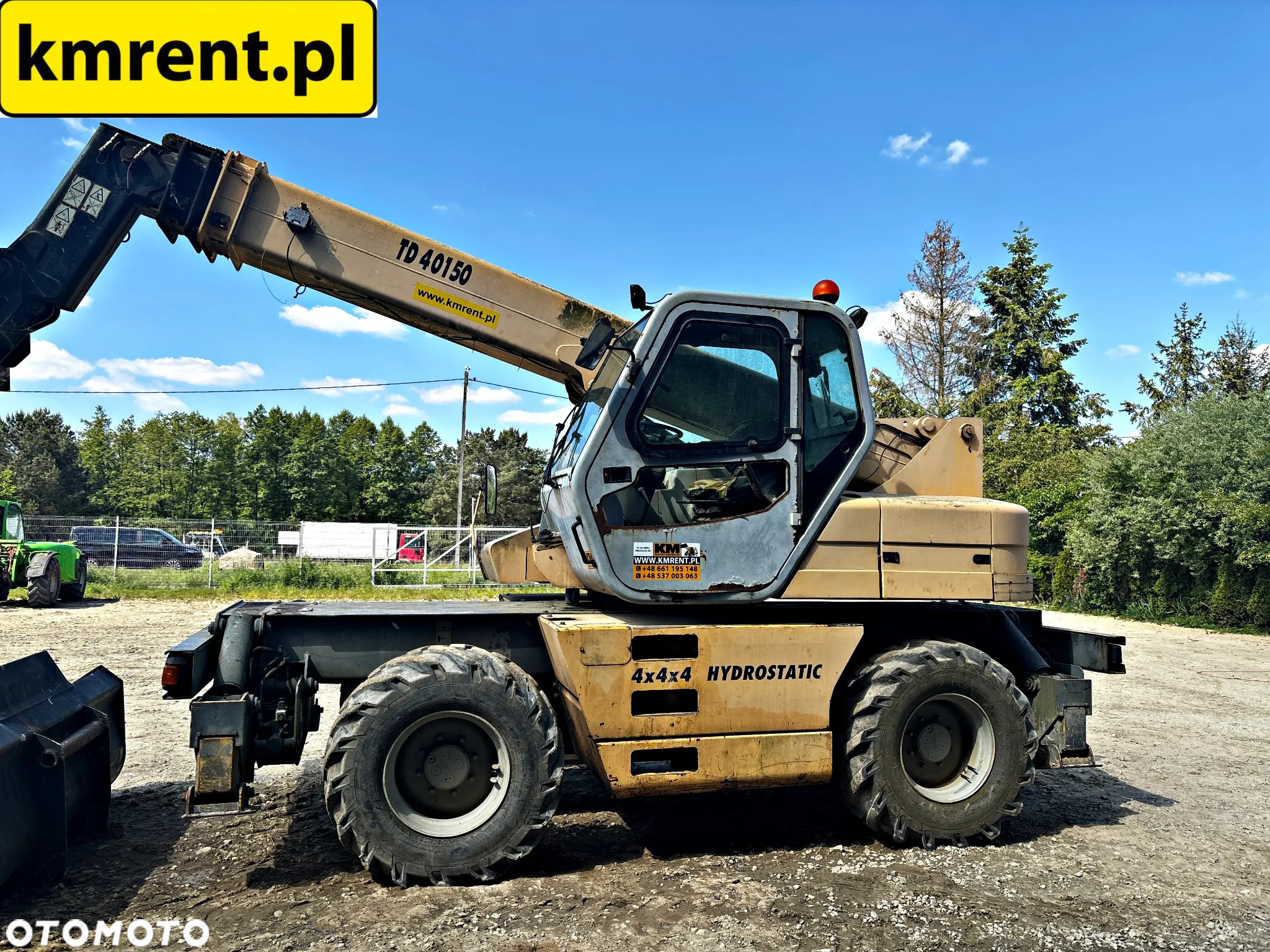 Bobcat SAMBRON TD 40150 ŁADOWARKA TELESKOPOWA OBROTOWA 1999R. | MANITOU MRT 1440 1540 TEREX 3514 JCB 535-140 - 18