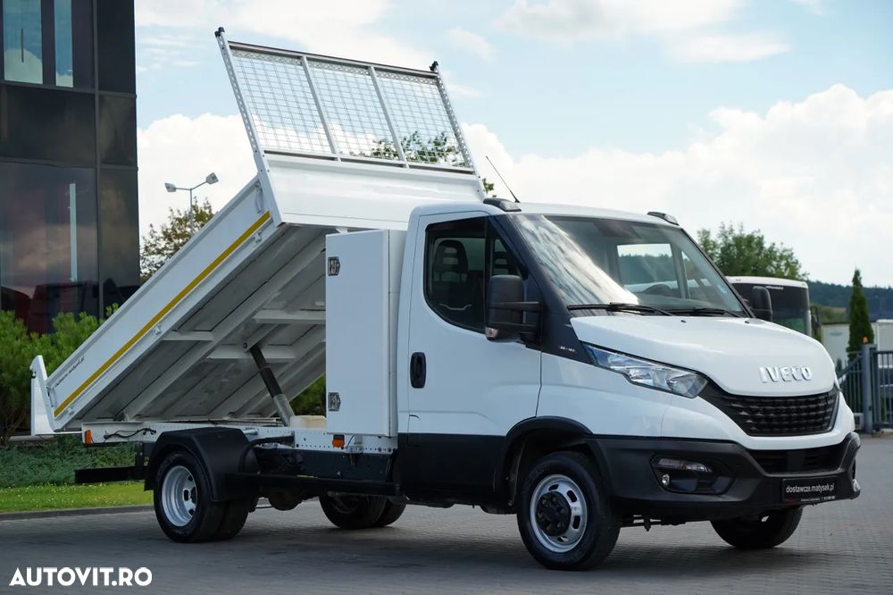 Iveco DAILY 35-160 / BASCULATOR SPATE / OȚEL / 3 LOCURI / DOUĂ / MANUAL / IMPORTAT / EURO 6 - 3