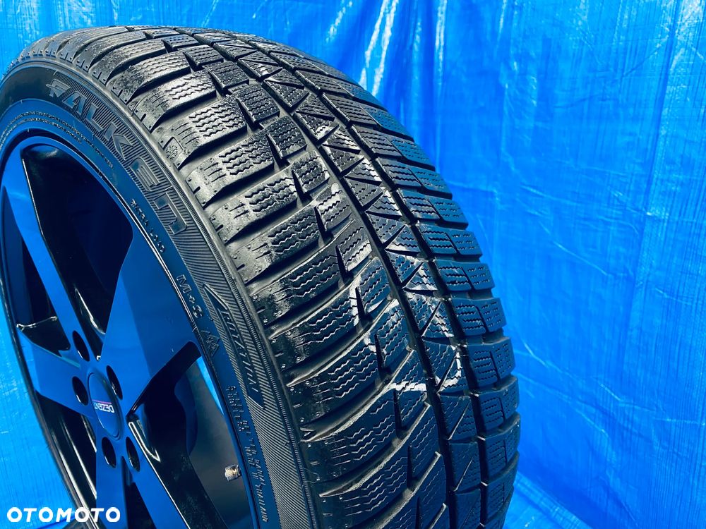 KOŁA KOŁO 17 FELGA ALUMINIOWE ALUSY 17" x 7J  5X112 ; 57,1mm ET48 KOMPLET ; OPONY ZIMOWE ZIMA FALKEN ; AUDI A3 8P 8V ; GOLF V VI VII VII PASSAT B5 B6 B7 ; TOURAN ; SKODA OCTAVIA SUPERB ; SEAT LEON ALTEA TOLEDO ORYGINAŁ KBA49295 - 7