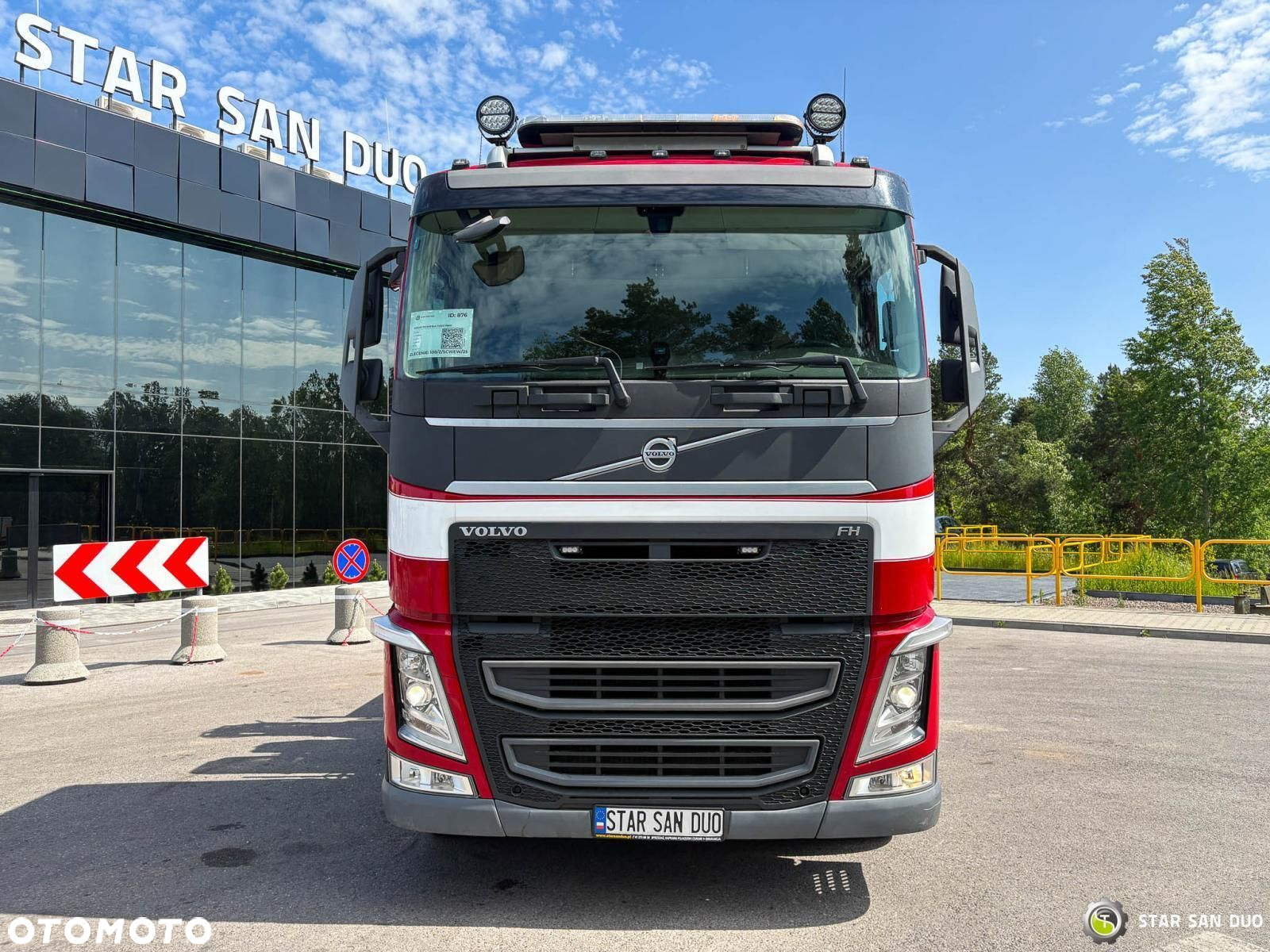 Volvo FH 540 8x4 FASSI F660  Żuraw Fly JIB Wciągarka - 16