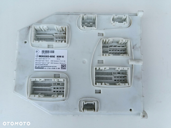 MERCEDES A KLASA W177 moduł sterownik BCM A2479005711