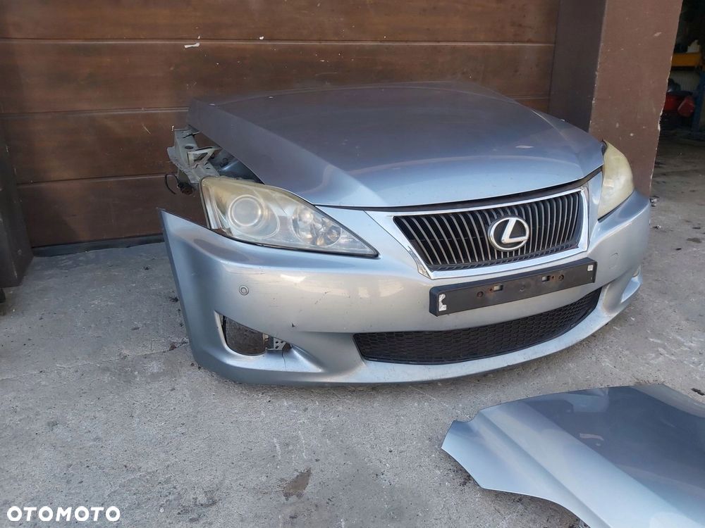 LEXUS IS II 220d kompletny przód zderzak maska błotnik lampa pas przedni - 2