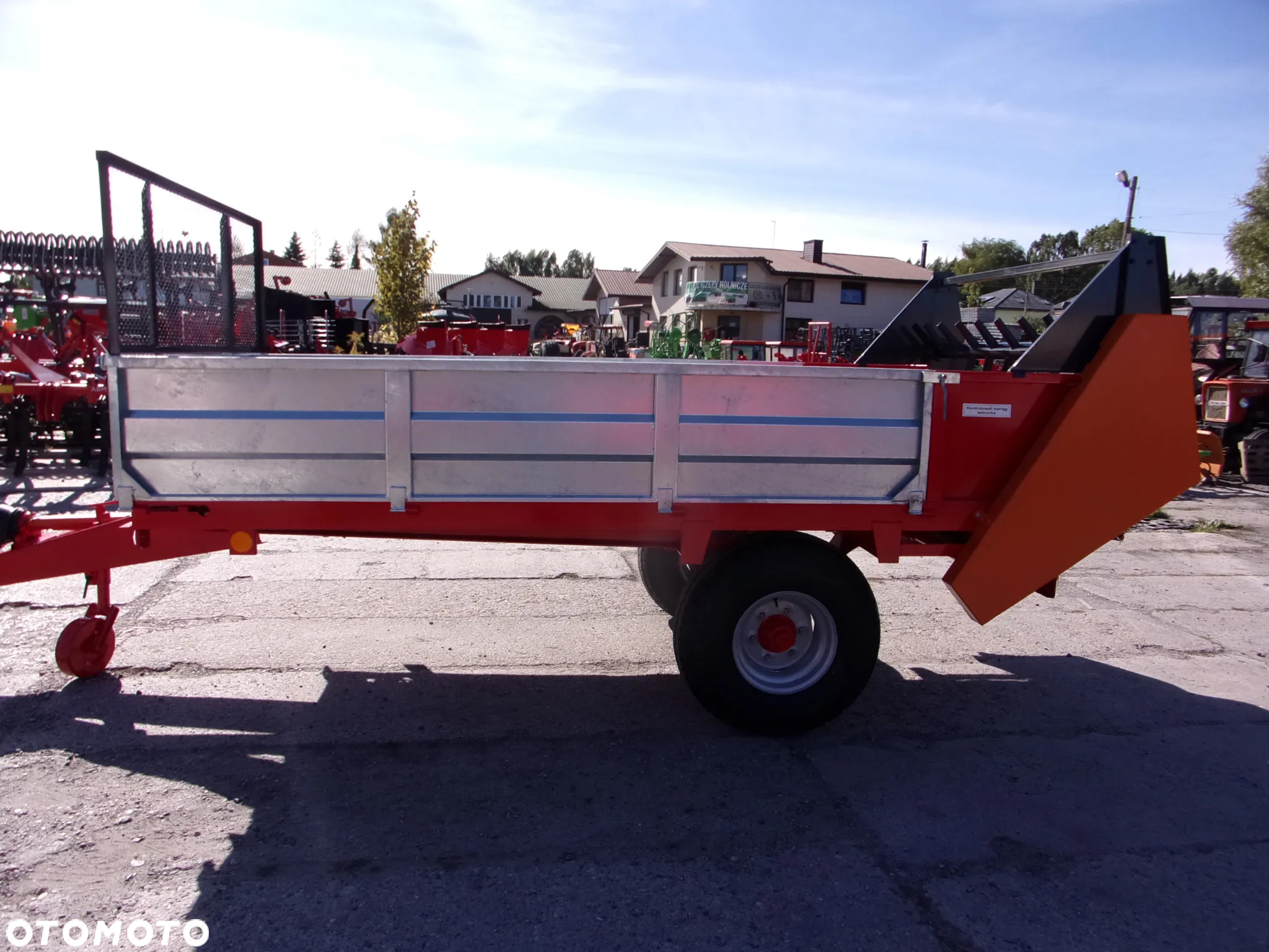 Inny Rozrzutnik obornika IGAMET N255 3,5 tony, Rostalski 4,0 tony, Jol-Met 4,5 tony, Metal-Fach 6 Ton, Carna Białostocka, Pronar, Roltrans - 7