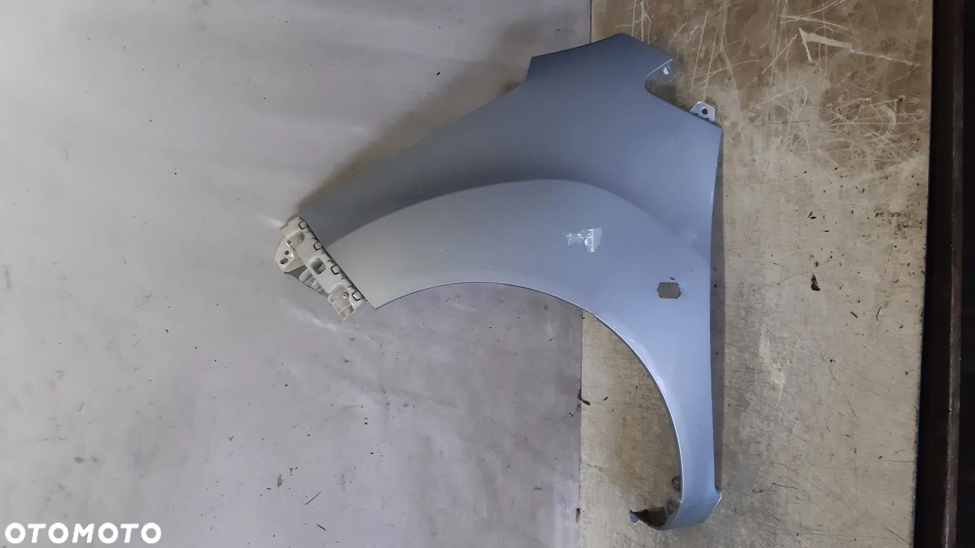 * Błotnik LEWY Przedni Chevrolet Spark III 2009-15r KOLOR GJS BŁĘKITNY - 1