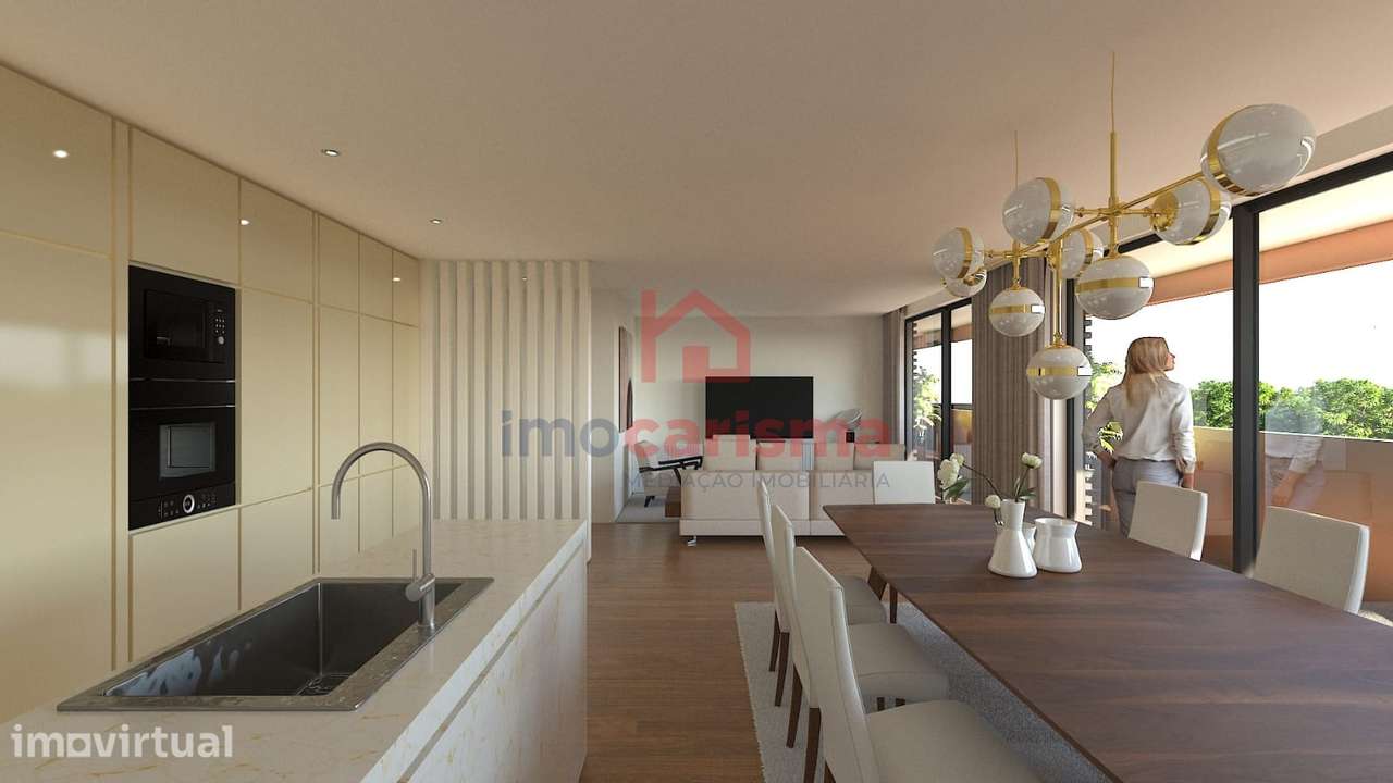 Apartamentos Novos T3 desde 280.000€ em Construção em Vila das Aves, S - Grande imagem: 2/17