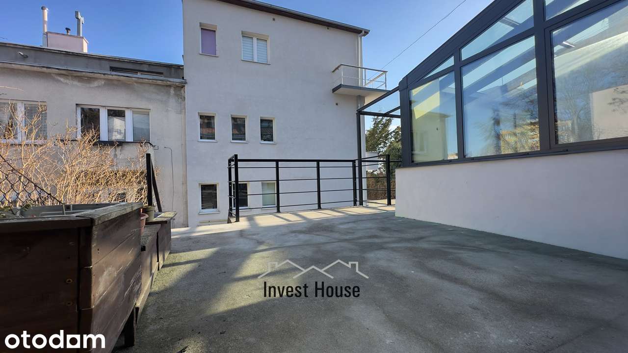 Dom z tarasem i widokiem na centrum – 85,6 m² | niezależne wejście