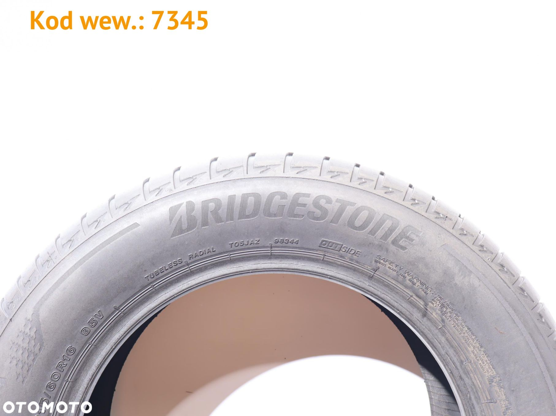 Bridgestone Turanza T005 - 215/60 R16 - 4