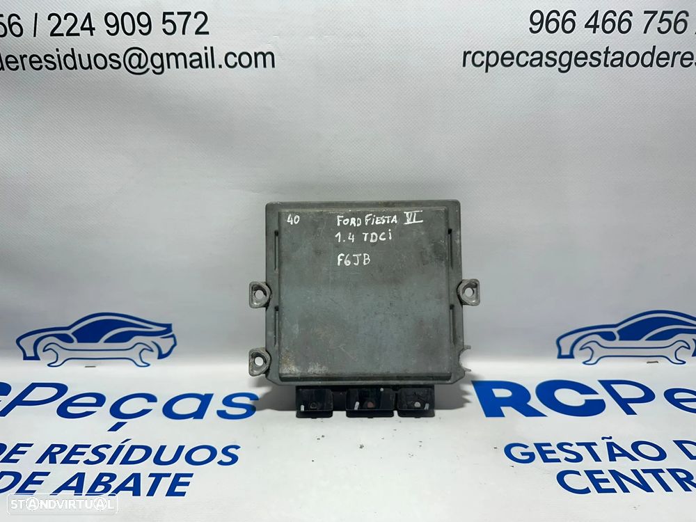 .Centralina Motor Siemens Original Ford Fiesta MK5 7S6112A650AA 5WS40433A 2002 - 2009 - 4