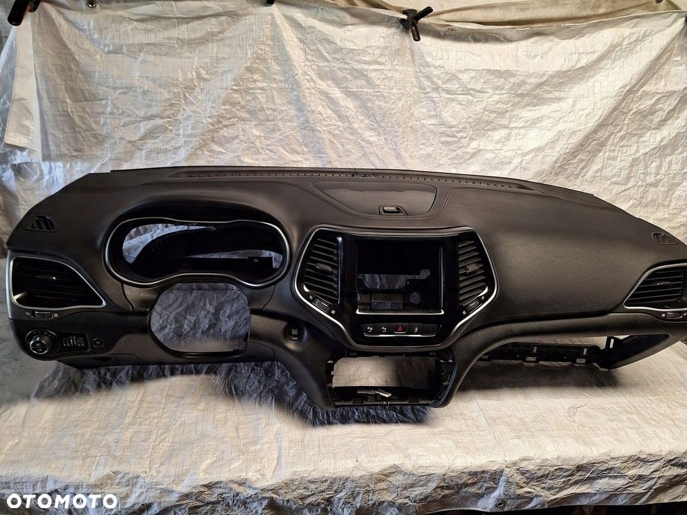 jeep cherokee kl 2014- konsola air bag poduszki  pasy  orginal  demontaz