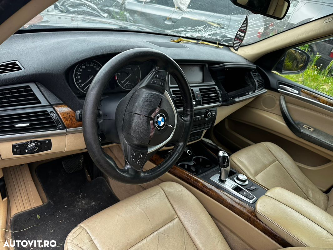 dezmembrez bmw x5 e70 2008 euro 4 235 Hp volan pe stanga trapa panoramică grup diferențial spate 3.64 cutie automata 6 trepte cutie transfer plantare etc - 7