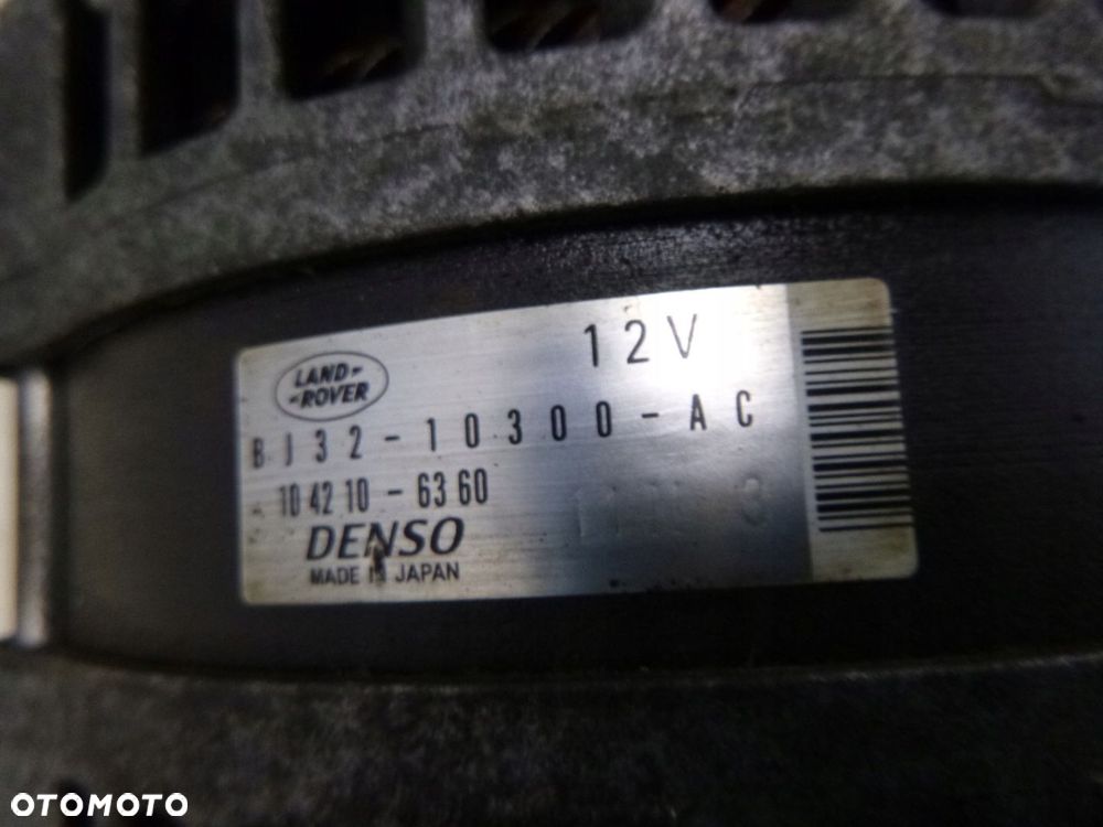 RANGE ROVER EVOQUE L538 JAGUAR XF X250 2.2D ALTERNATOR ORYGINAŁ - 6