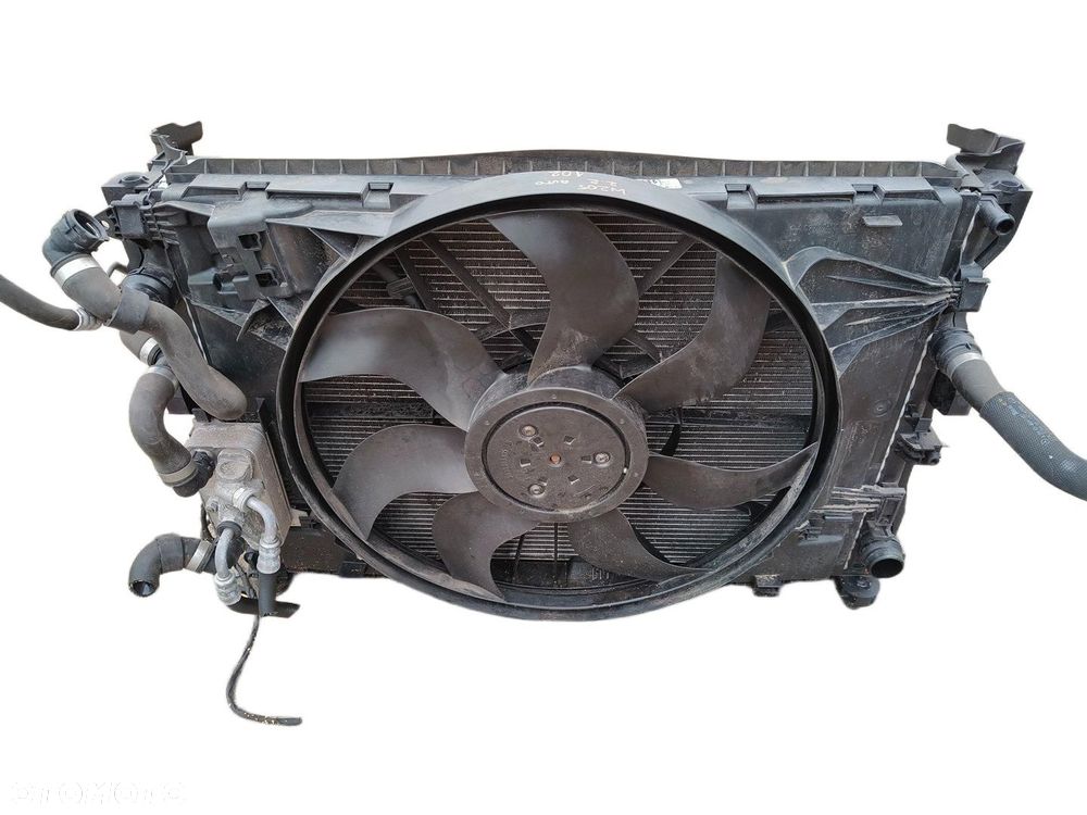 MERCEDES C KLASA W 205 2.2 CDI  KOMPLET CHŁODNIC WENTYLATOR AUTOMAT - 3