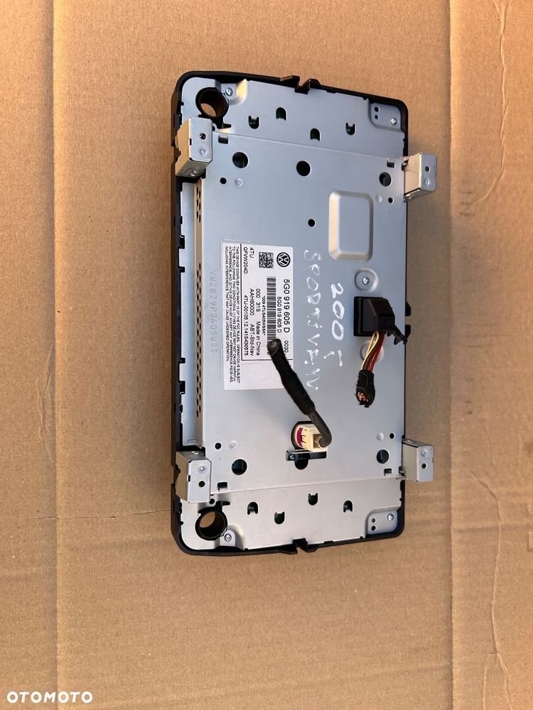 Volkswagen Golf VII Ekran 5G0919605D Wyświetlacz Seat Skoda Audi - 7