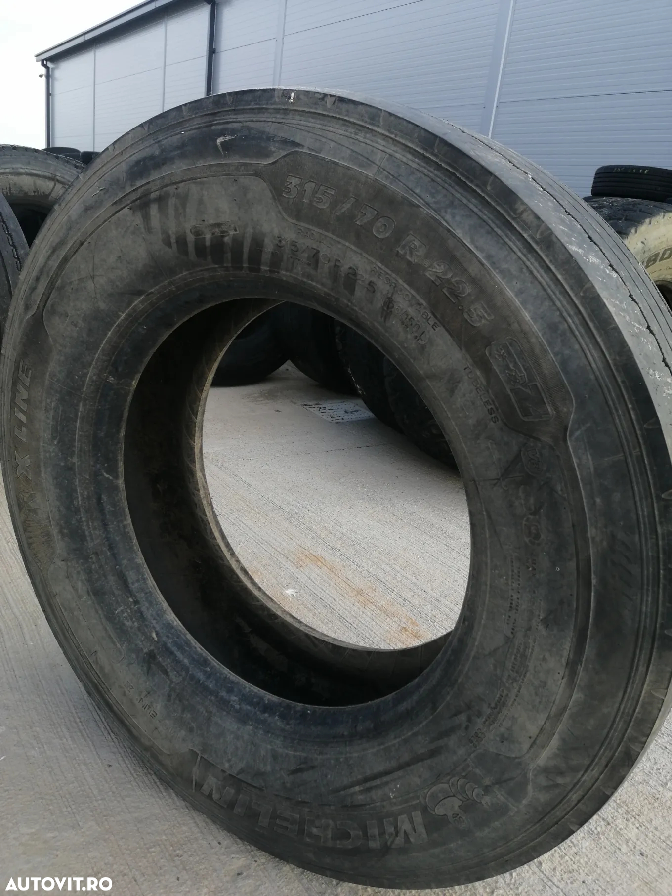 Anvelope DIRECTIE second hand 315/70R 22.5 Michelin X LINE Z (2 bucati) - 2