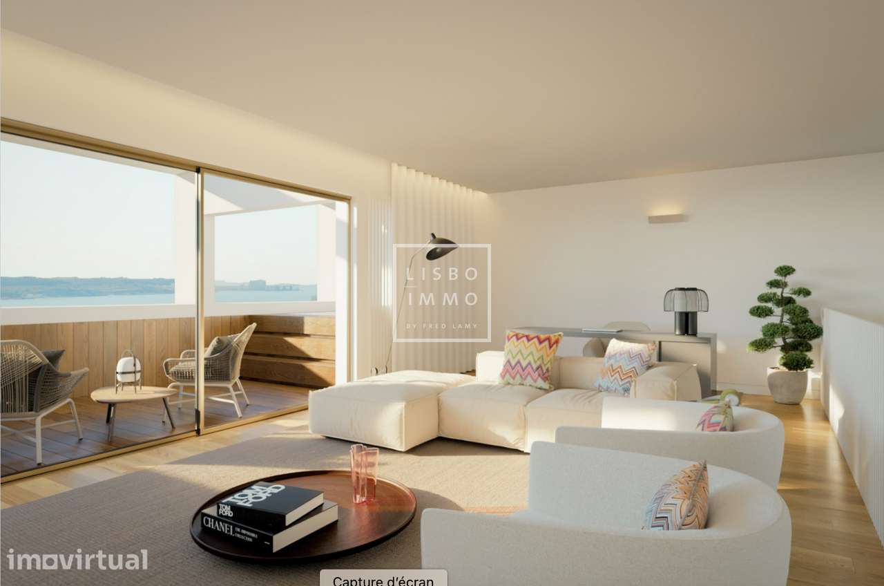 Moradia nova de 292m2, 5 quartos, vista, terraço, jacuzzi, Alcântara, - Grande imagem: 2/10