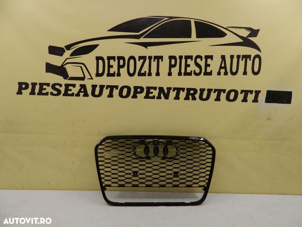 Grila radiator Audi A6 / RS6 4G C7, 2011, 2012, 2013, 2014,  cod origine 4G0853653H. - 2
